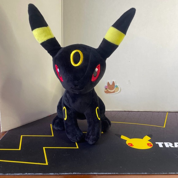 Pokemon Other - Pokemon Umbreon Eevee Eeveelution Plush Stuffed Animal Black Dark Type